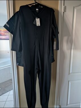 Smash + Tess Black Long-Sleeve Jumpsuit